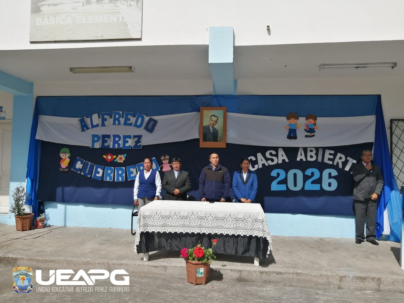 Inauguración de casas abiertas UEAPG