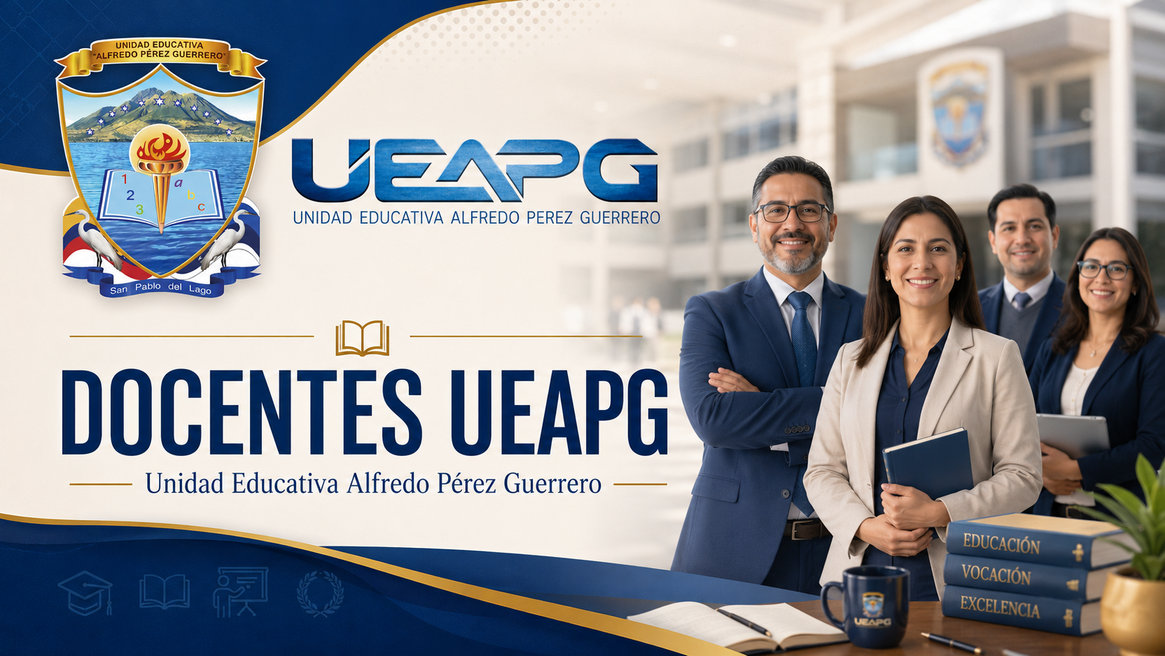 Portada del apartado docentes UEAPG