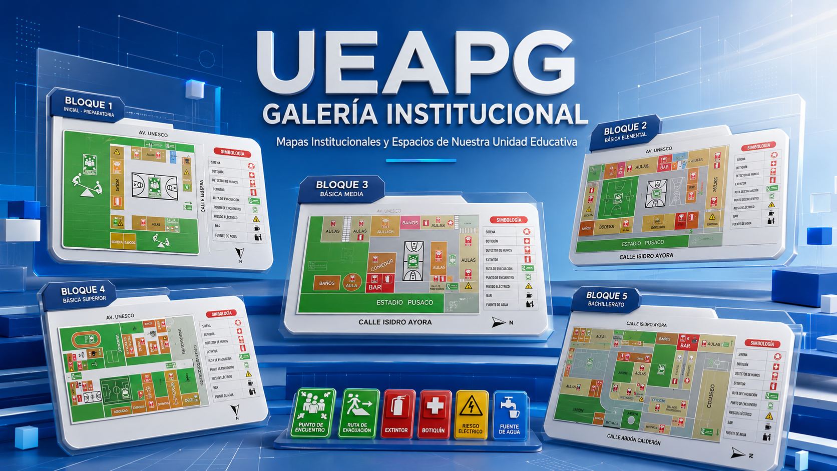 Portada de la galería institucional UEAPG
