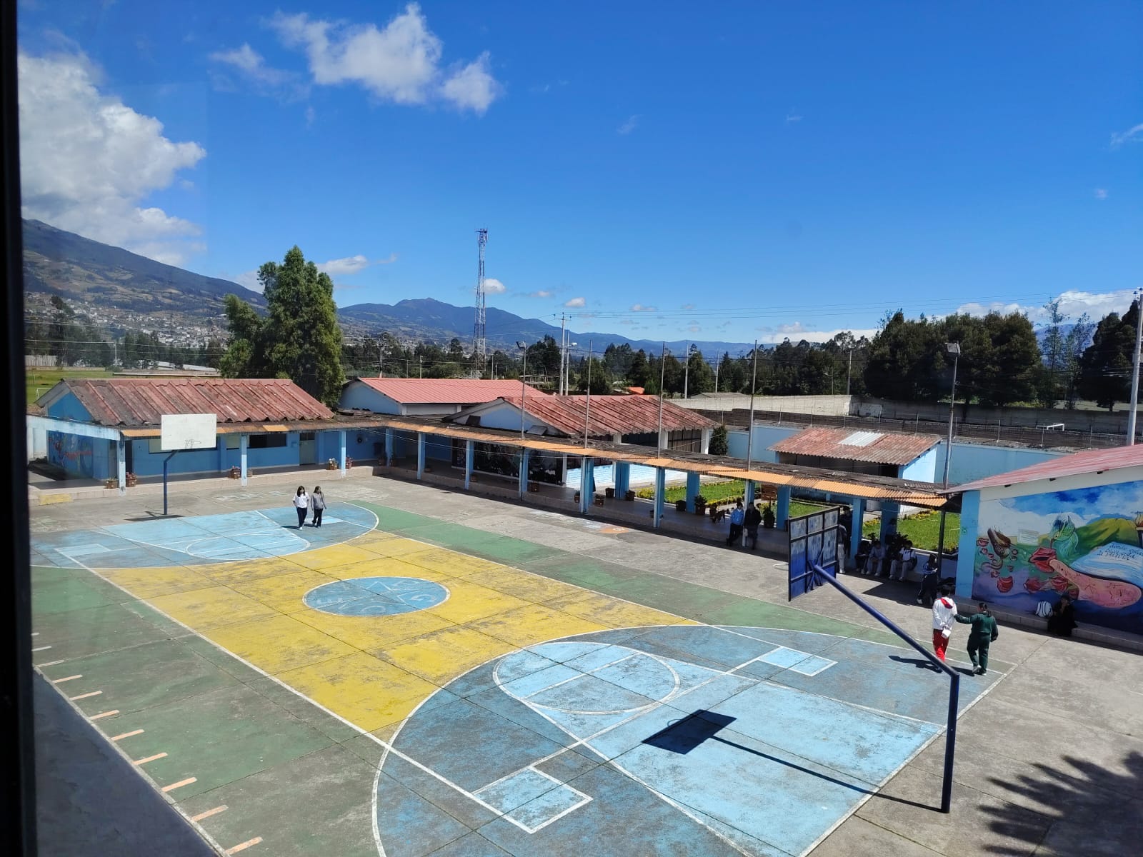 Área deportiva de la Sede 1