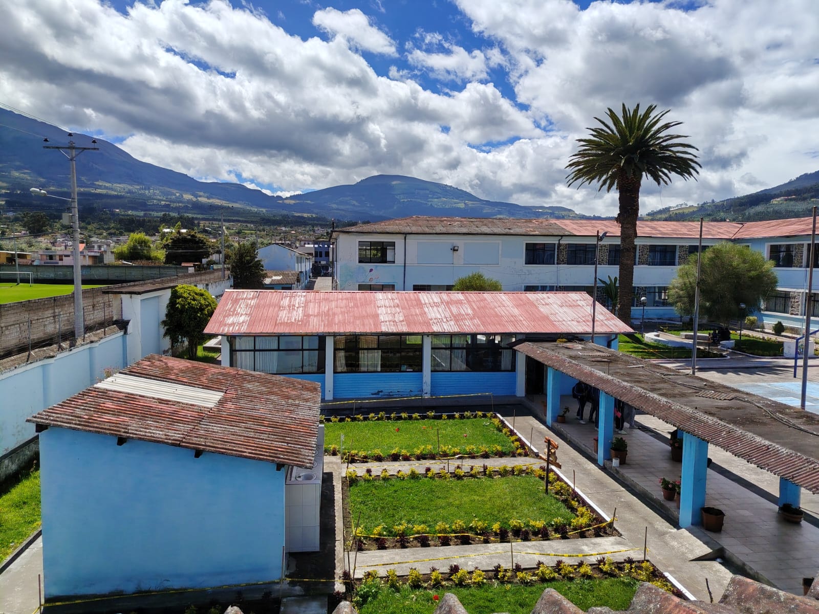 Jardines interiores de la Sede 1