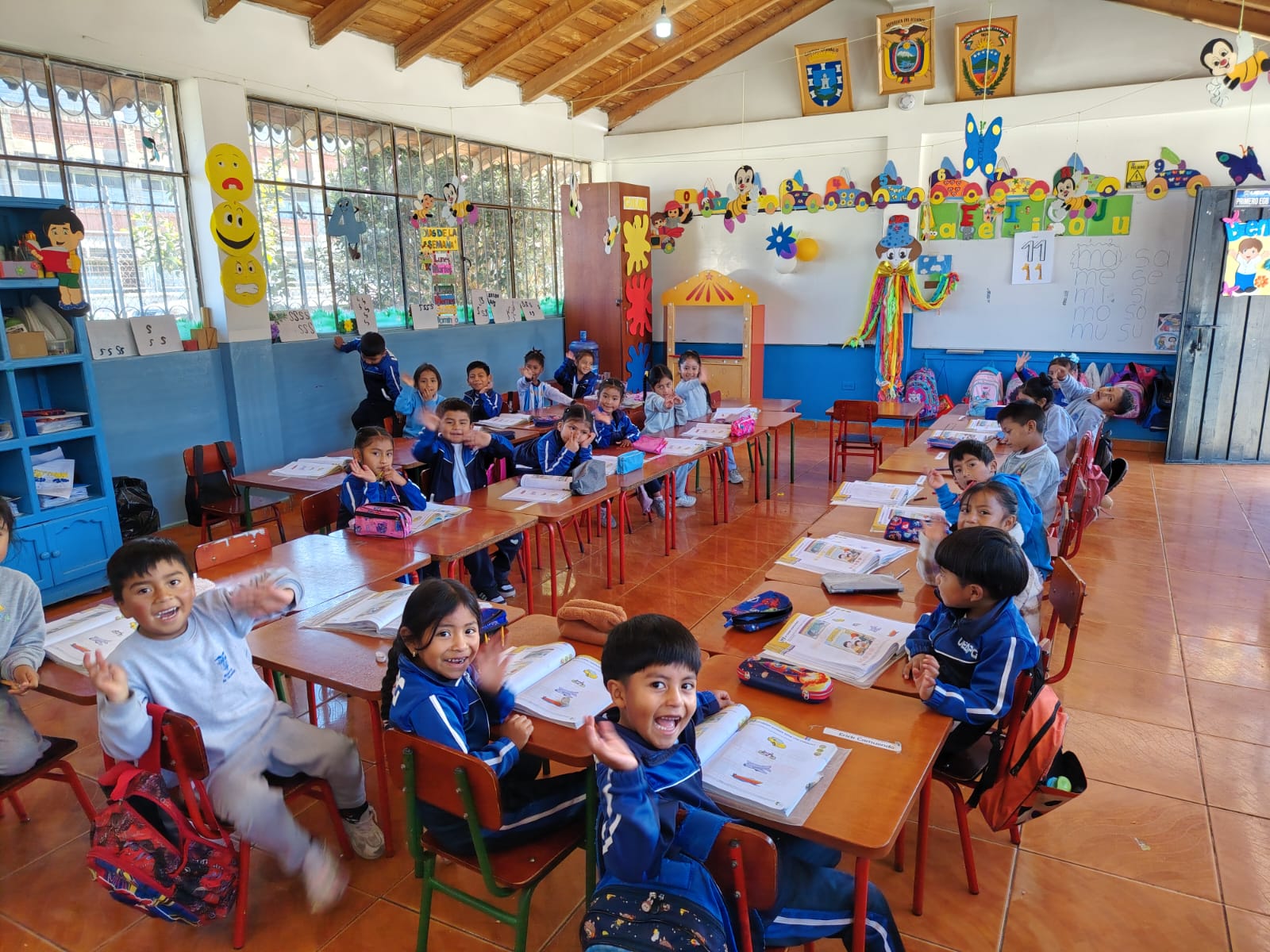 Aula de clase de la Sede 2