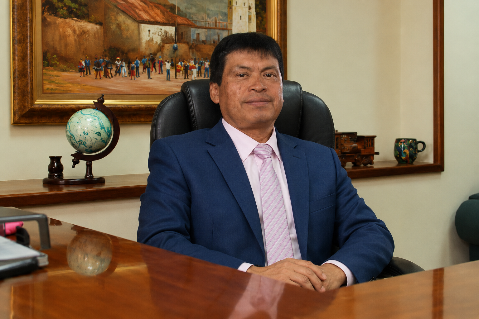 Msc. Ruben Valenzuela, Vicerrector de la UEAPG